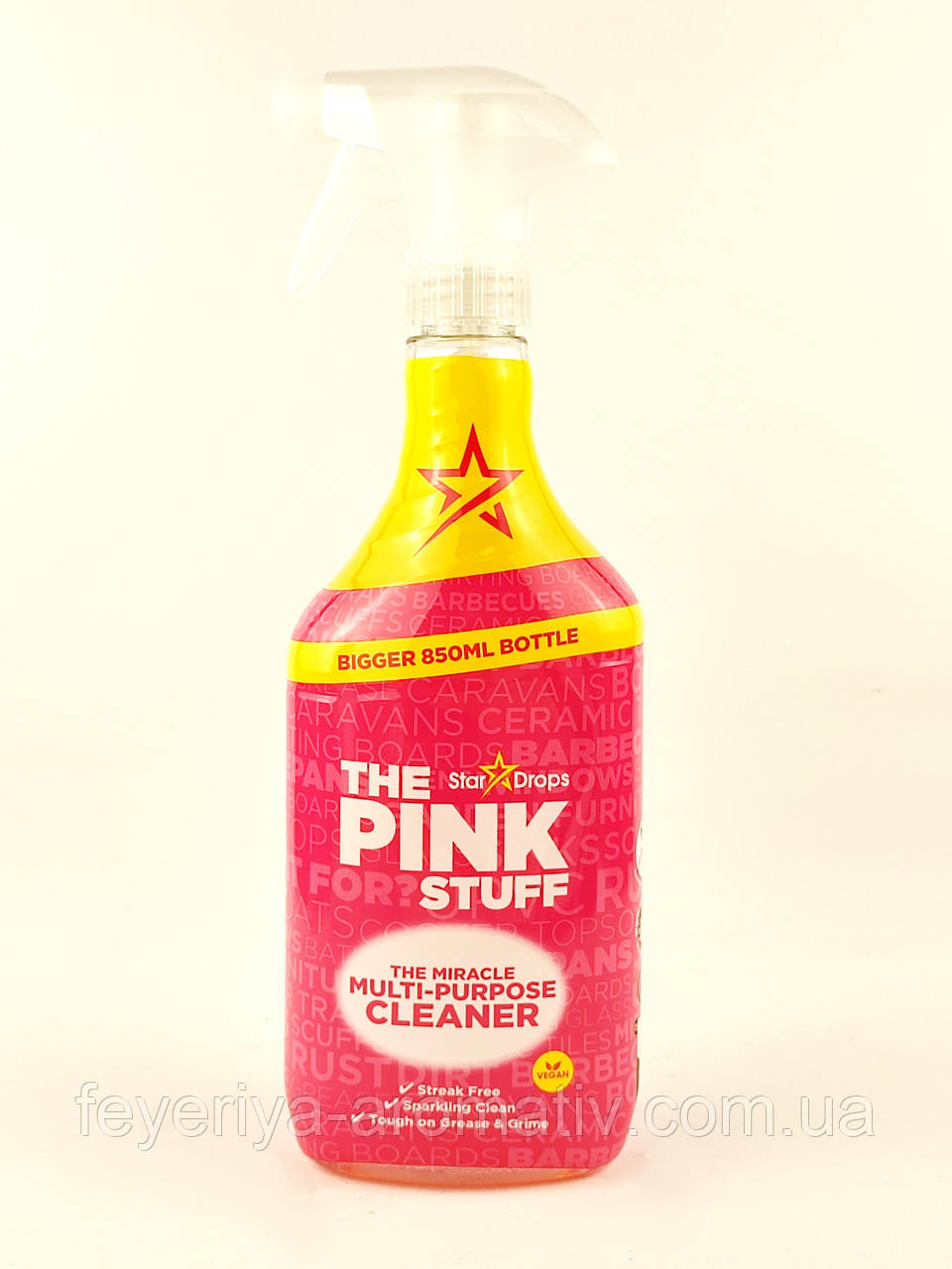 Універсальний спрей-очисник The Pink Stuff Multi-Purpose Cleaner, 850 мл, Великобританія