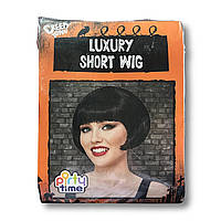 Парик Halloween Creepy Town Luxury Short Wig Черный