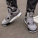 Жіночі кросівки Nike Air Jordan 4 Retro "Cool Grey" ALL07133, фото 7