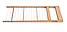 Ліра (ніж) для сиру горизонтальна 400х160 мм, відстань між ножами 19 мм, фото 2