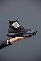 Зимові Чоловічі Кросівки Nike ACG Mountain Fly Gore-Tex Black / Найк АСГ Маунтін Флай Гор Текс Чорні, фото 4