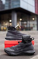 Зимові Чоловічі Кросівки Nike ACG Mountain Fly Gore-Tex Black / Найк АСГ Маунтін Флай Гор Текс Чорні, фото 6
