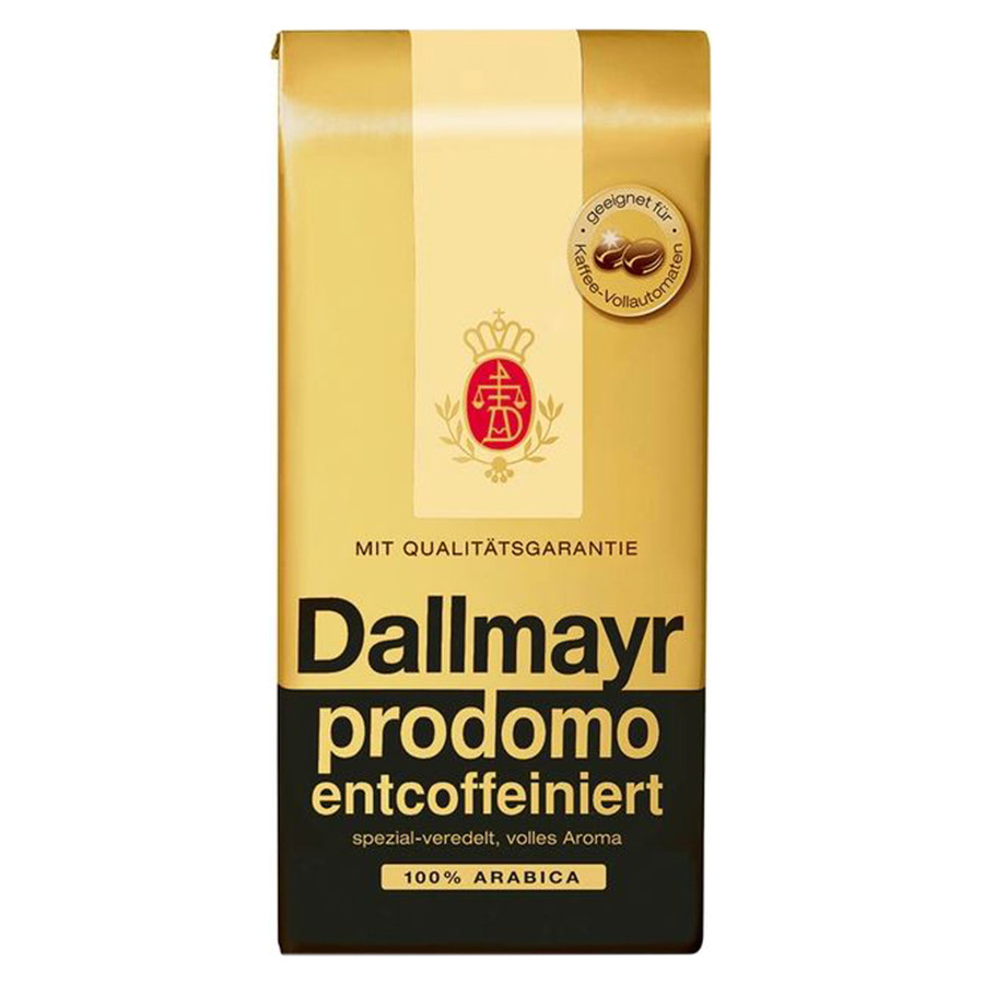 Кава в зернах Dallmayr Prodomo Entcoffeiniert 500 г Далмаєр 100% Арабіка - фото 1 - id-p1996824900