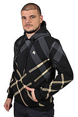 Худі чоловіче Burberry 24-24K-8620 чорне, фото 4