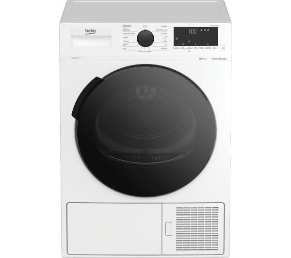 Сушильная машина Beko DF7424RTDCX - тонкая 45,9 см - тепловой насос - 7 ...