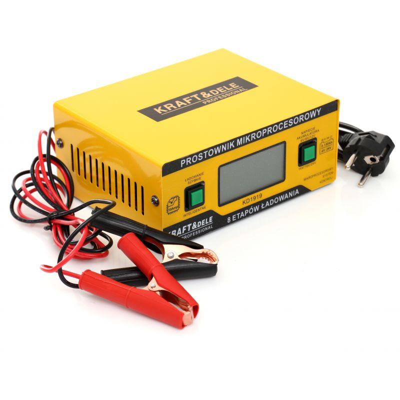 Зарядное устройство для АКБ 10А 6/8/12/14/16/24В Kraft&Dele KD1919 (ID ...