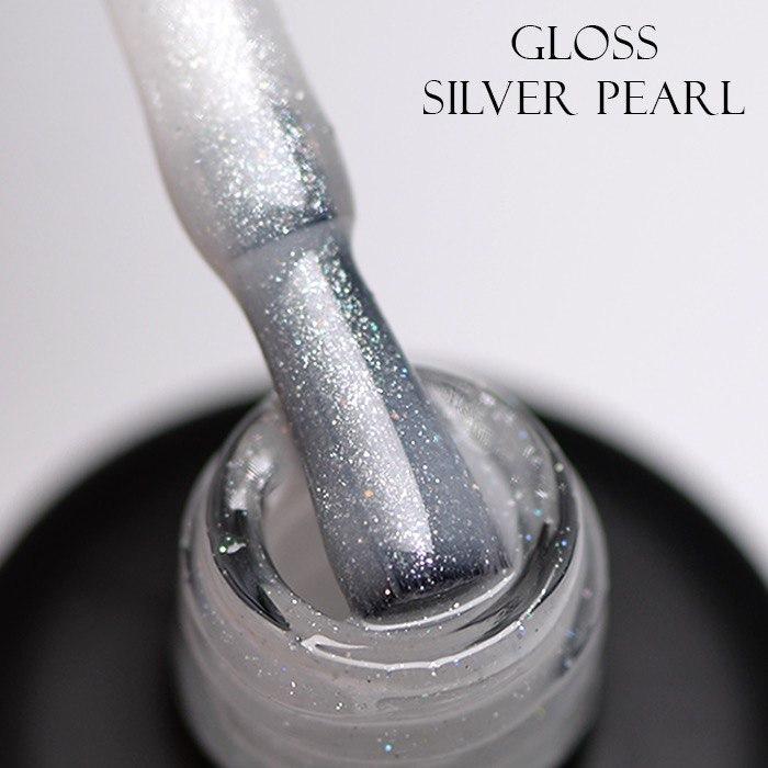 База GLOSS Premium French Base Silver Pearl, 11 мл