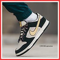 Кроссовки мужские и женские NIke SB Dunk Low LX Black Suede / кеды Найк СБ Данк черные