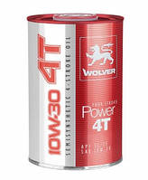 Масло для генераторов 4T 10W-30 Wolver Four Stroke Power