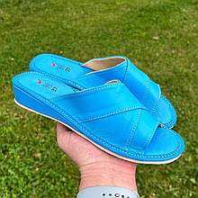 Шкіряні жіночі капці 041-36