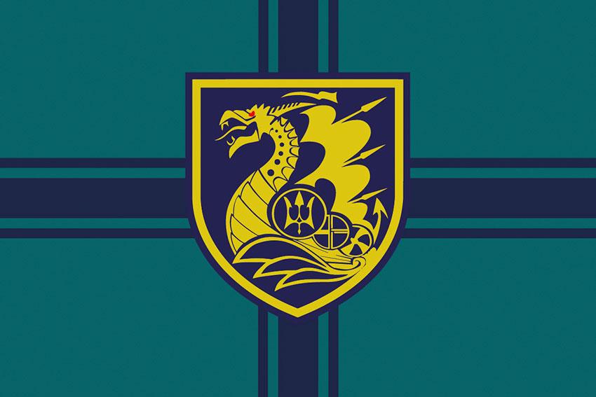 Прапор 36 ОБрМП імені Михайла Білинського ЗСУ (лого 2) 5