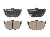 Тормозные колодки дисковые задние ABE C21026ABE (Hyundai Kia Nissan)