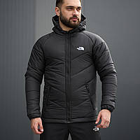 Куртка The North Face чоловіча чорна весняна осіння демісезонна TNF ТНФ розміри s m l xl xxl 3xl колір чорний