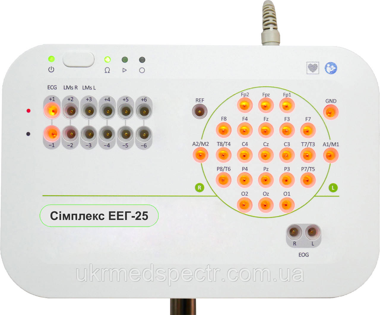 Електроенцефалограф "Сімплекс ЕЕГ-25" ( 25 ЕЕГ-каналів + 6 додаткових диференційних каналів)