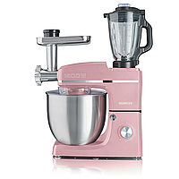 Кухонный комбайн розовый HEINRICH'S HKM 8083 10 литров