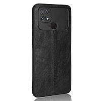 Чохол для смартфона Cosmis Leather Case for Poco C40 Black