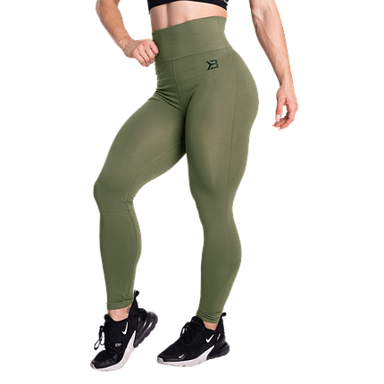 Легінси тайтси Better Bodies Rockaway Leggings XS хакі, фото 1