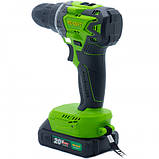 Акумуляторний шуруповерт Procraft PA20BL (2-АКБ і ЗУ), фото 5