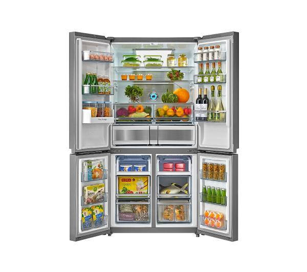 Холодильник Toshiba GR-RF840WE-PMS No Frost - 193,5 см - выдвижной