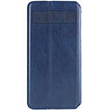 Шкіряний чохол книжка GETMAN Cubic (PU) для Google Pixel 7a | Синій, фото 2