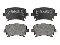 Тормозные колодки дисковые задние ABE C2W021ABE (Audi Seat Skoda Volkswagen)