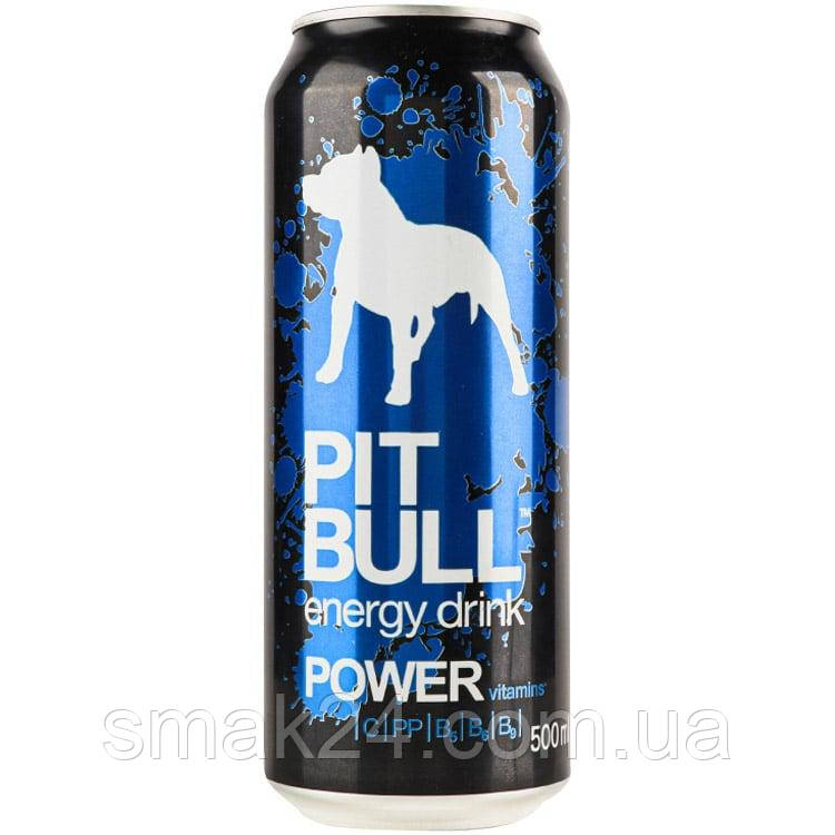 Энергетический напиток Pit Bull Energy Drink Power 0.5л Украина