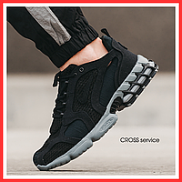 Кроссовки мужские и женские Nike x Stussy Zoom Spiridon Cage 2 black / Найк Стусси Зум Спиридон черные