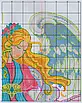 Набір для вишивання за нанесеною на канву схемою "Angel 4 ". AIDA 14CT printed 47*54 см, фото 4