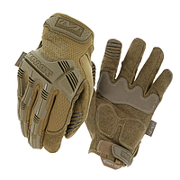 Тактические перчатки M-Pact Mechanix Койот, штурмовые осение перчатки для ЗСУ усиленные сенсорные