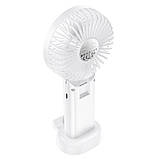 Вентилятор HOCO F15 handheld folding fan White, фото 3