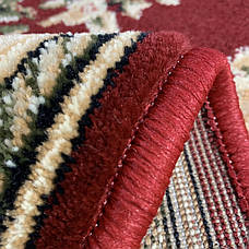 Килимова доріжка ширина 0,80м червона з квітами LOTOS 575/210, фото 5