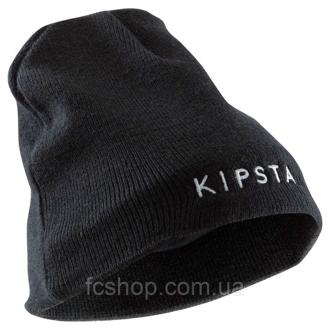 Дитяча футбольна шапка KIPSTA Keepwarm, чорна 8759731, Чорний, Розмір (EU) — 1SIZE, фото 1