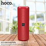 Портативна колонка HOCO BS33 Voice sports wireless speaker Red, фото 3