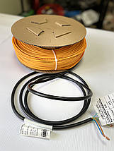 Нагрівальний кабель під стяжку WOKS 18 з Wi-Fi чорним регулятором, фото 3