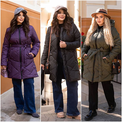 Женская зимняя теплая куртка, фото 1