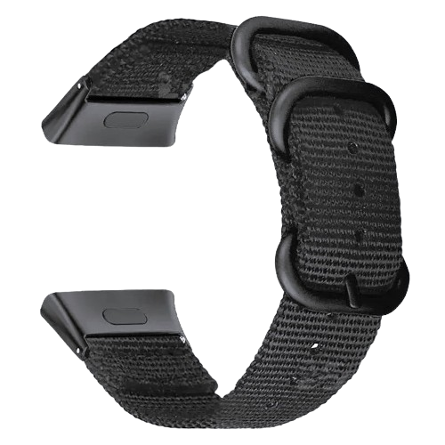 Нейлоновий ремінець Primo Traveller для годинника Xiaomi Redmi Watch 3 - Black, фото 1