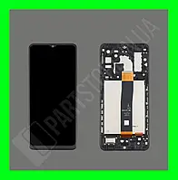 Дисплей Samsung A326 A32 5G 2021 із сенсором та рамкою, чорний (оригінальні комплектуючі)