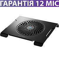 Охолоджуюча Підставка Для Ноутбука 15.6" Cooler Master NotePal CMC3, чорна, без підсвічування