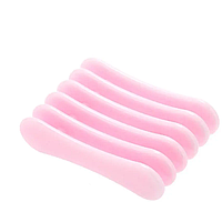 Подставка для кистей пластик Розовая
