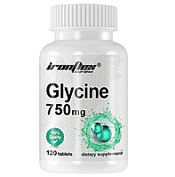 Гліцин IronFlex Glycine 750mg 120 таблетки