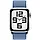 Смарт-годинник Apple Watch SE 2 GPS 40mm Silver Aluminium Case with Winter Blue Sport Loop (MRE33), фото 4