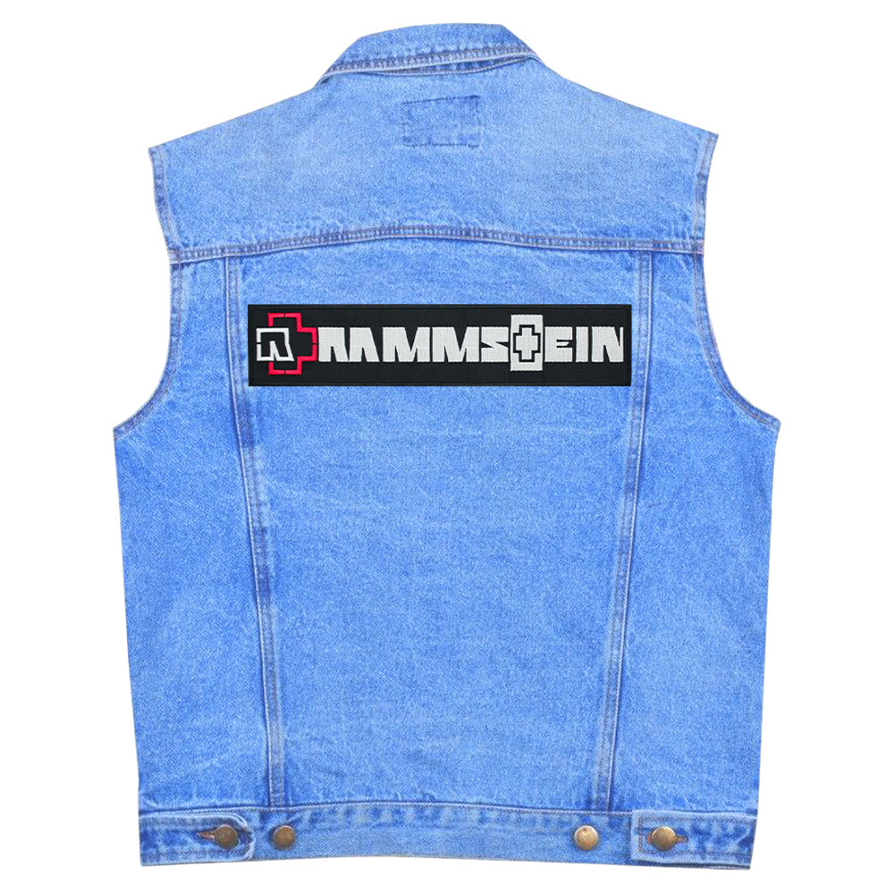 Нашивка термо (thps-023) Rammstein (logo) наспинна, фото 1