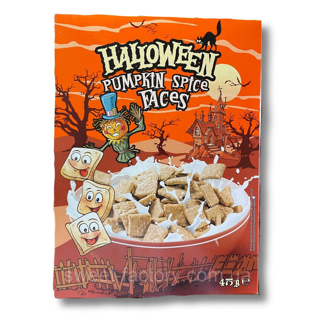 Сухі сніданки Halloween Pumpkin Spice Faces 475g