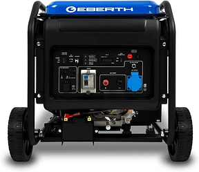 Генератор для будинку інверторний "EBERTH" 7500 Вт, з бензиновим двигуном 15 HP, 4-тактний