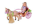 Ляльковий набір Simba Toys Еві та карета з конем Evi Love 12 см з аксесуарами (5733649), фото 4