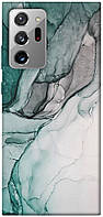 Чехол с принтом для Samsung Galaxy Note 20 Ultra / на самсунг галакси ноте 20 ультра Аквамарин