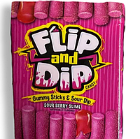 Flip and Dip Sour Dip Sour Berry Slime Клубника 13s 96g