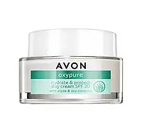 AVON OXYPURE ЗВОЛОЖУЮЧО-ЗАХИСНИЙ КРЕМ НА ДЕНЬ 50МЛ