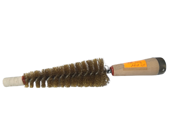 Щітка латунна d-18-30х75 мм для внутрішнього полірування кілець