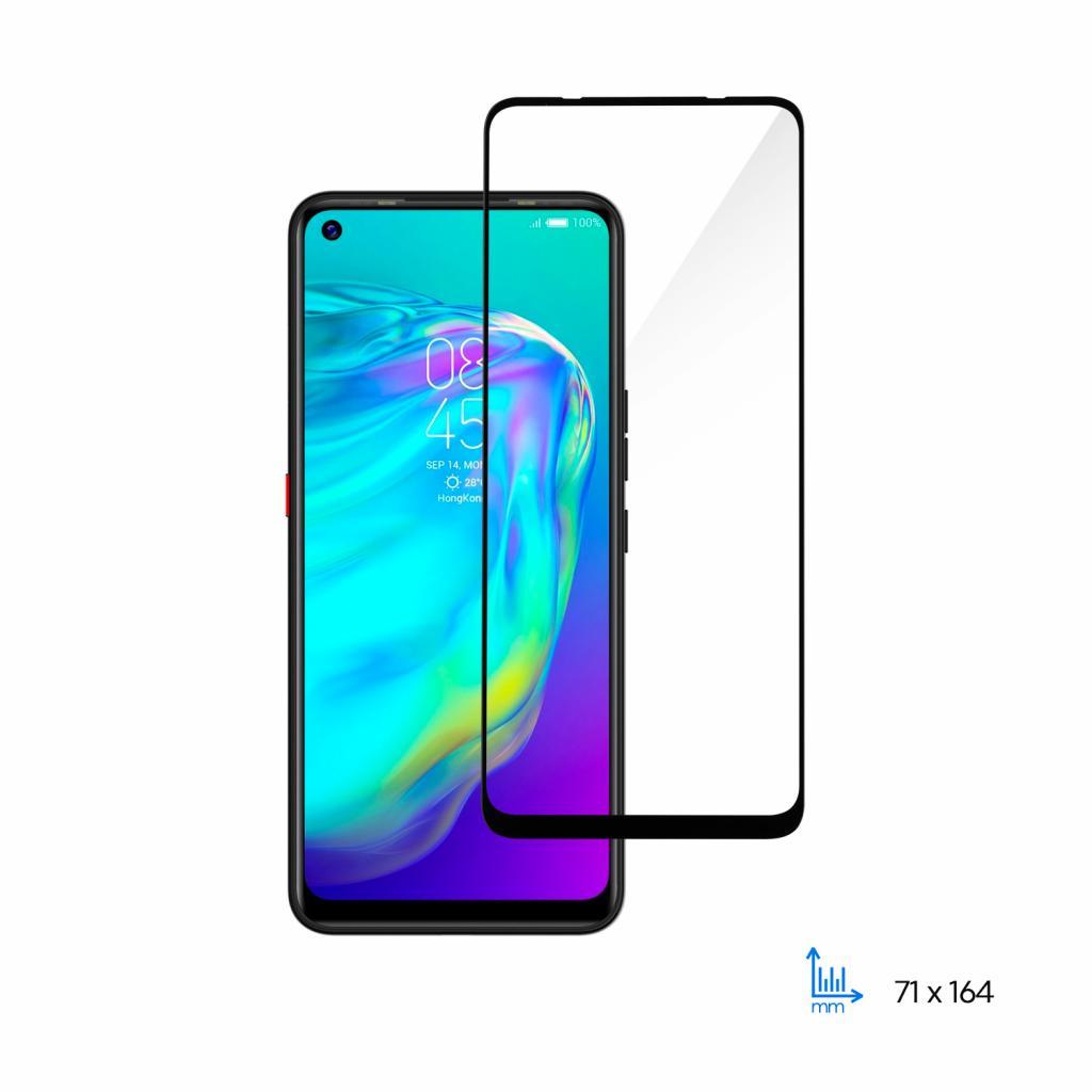 Tecno Pova (LD7) Захисне скло 2E Full Cover Full Glue Black 9Н (2E-TC-POVA-SMFCFG-BB)